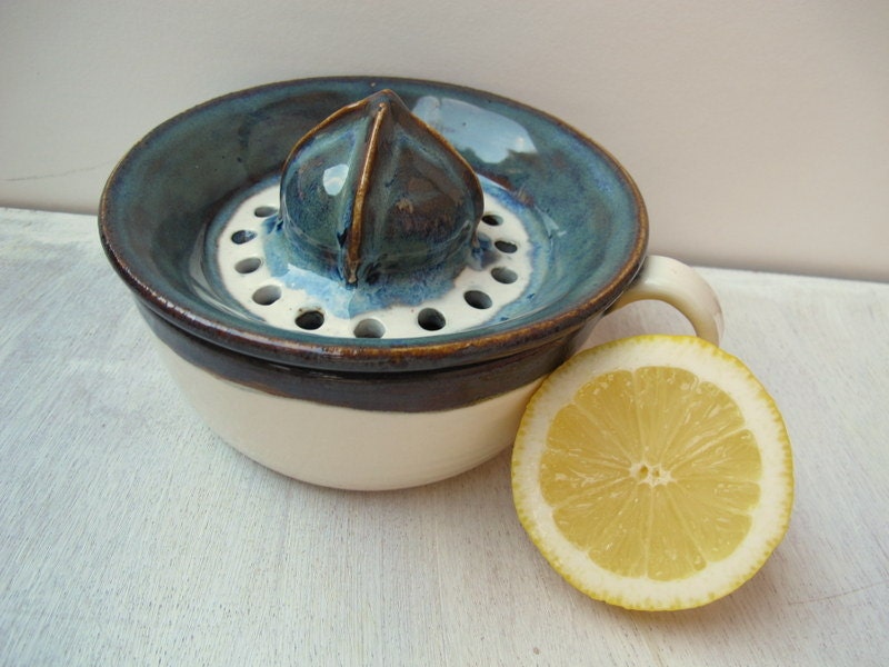 Ceramic Juicer // Handmade Pottery Reamer // Pottery for Your Kitchen