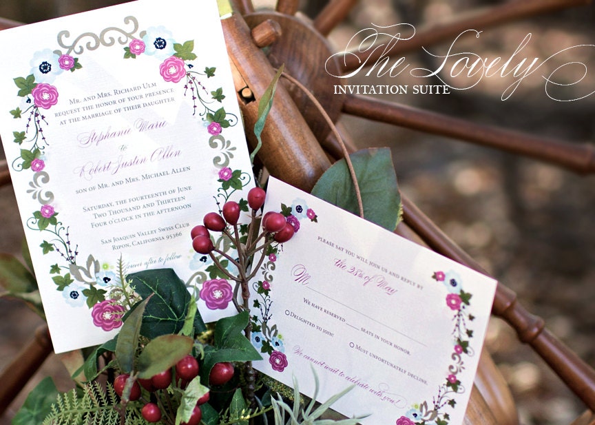 Invitation Suite - The Lovely