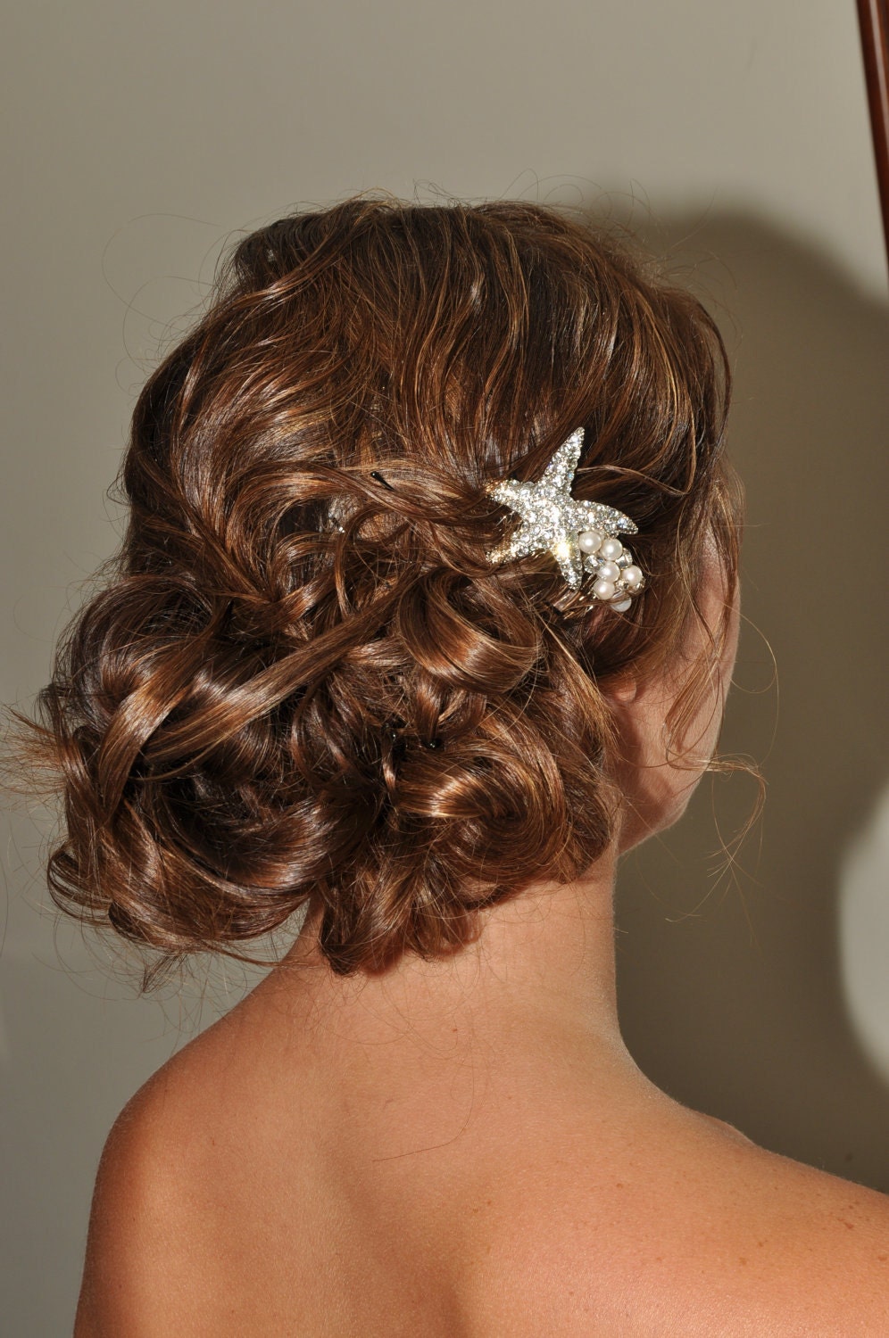 Wedding Starfish Hair Comb