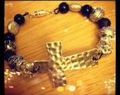 After dark cross bracelet SOLD