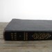 Jane Eyre. Charlotte Bronte. vintage leather book.
