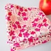 Set of 3 Face Washers / Handkerchief / Wipes - Liberty of London Pink Floral