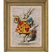 Vintage Dictionary Book Print- 8x10 - Alice In Wonderland White Rabbit Color