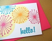 Hello Blank Cards, 10-Count