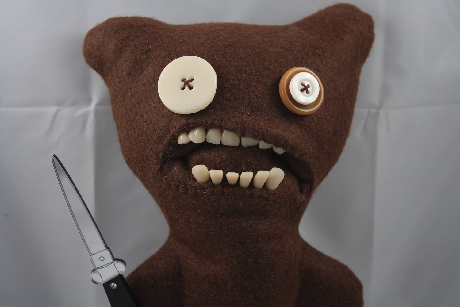 Not this Flick Knife Weilding Bear, but one like it - (Fuggler collaboration with Sugar & Vice)