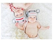 Crochet Sock Monkey Hats Photo Prop