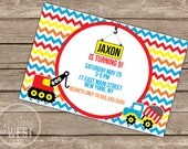 Construction Birthday Invitation (Printable Digital File) Il_170x135