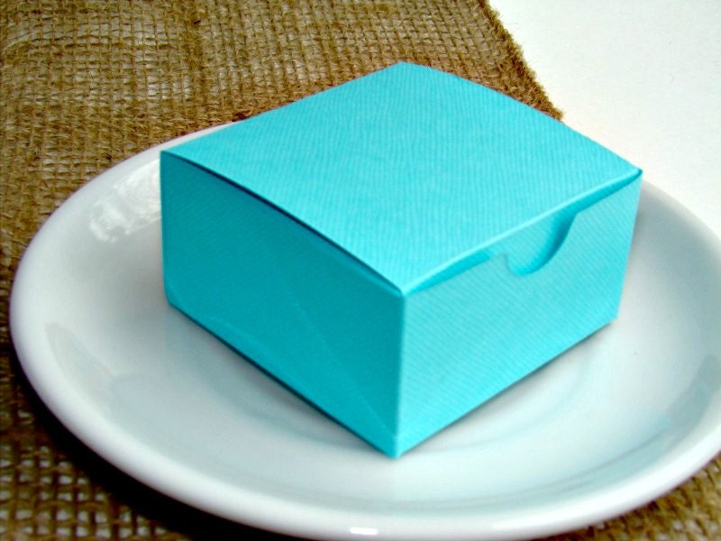 Tiffany Blue Favor Box: Create Your Own Custom Soap Favors