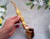 wooden pipe wood pipe Smoking pipe medieval pipe wood pipes renaissance pipe wooden pipes tobacco pipes wood carving smoking pipes P8
