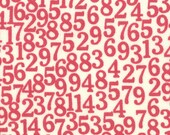 Lucy's Crab Shack by Sweetwater for Moda - Number Games in Pink Bikini - Fat Quarter