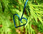 Christmas Ornament Hangers, Heart Tree Hooks, Our First Christmas Decorations, 5 pcs