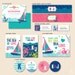 Custom Nautical Bridal Shower - PRINTABLE Party Collection & Invitation