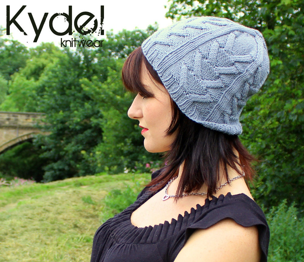 Hat Beanie Blue Light Blue Pink Cable Womens Winter Accessories Fall Autumn Fashion