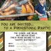 DINOSAUR INVITATION - Printable - Birthday Party Invite - Customizable - Choose from Stripes, Plaid or Chevron