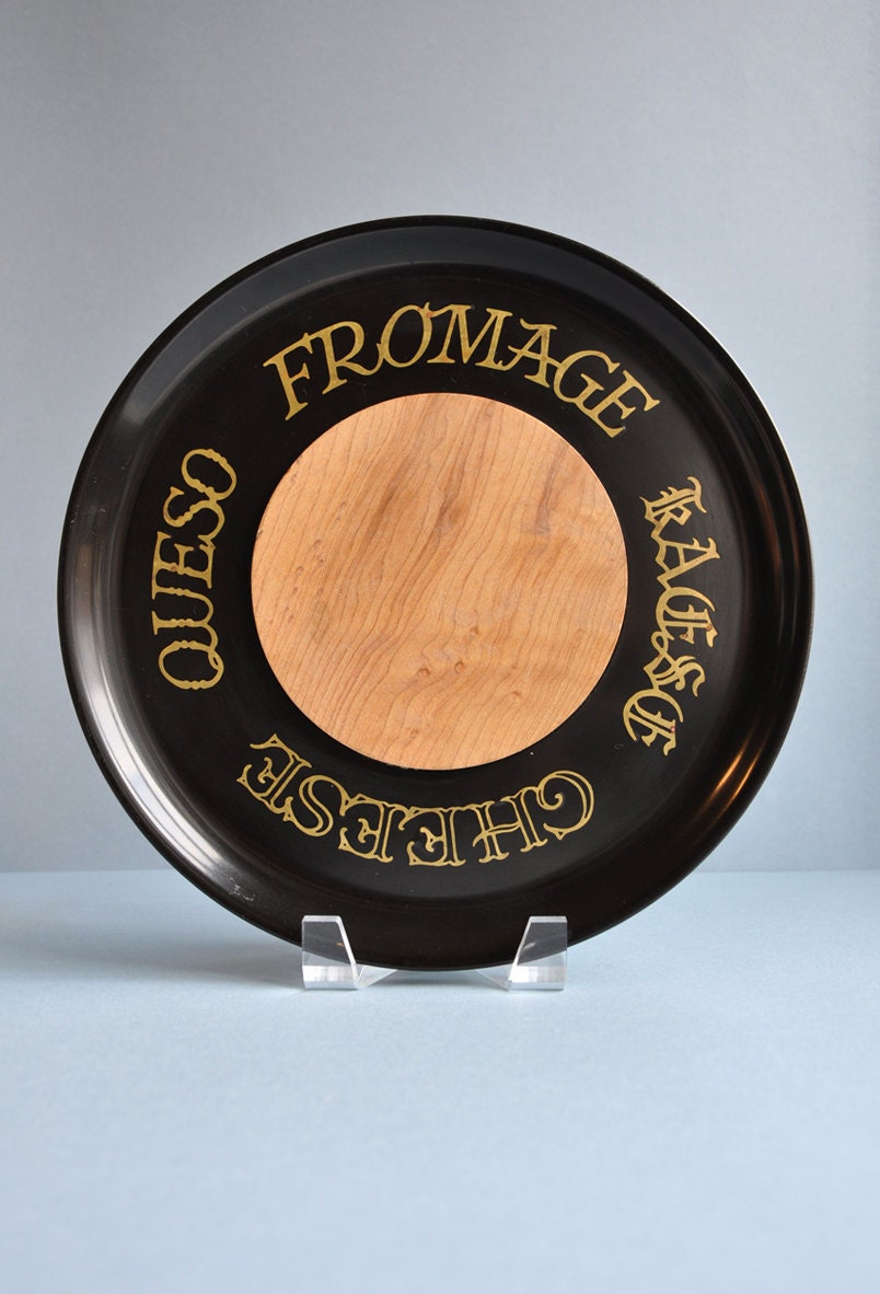 Couroc Typography "Fromage" Tray - For Text Lovers