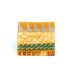 Abstract Yellow Beach Scene Painted on Rosewood Ring