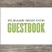 Printable Old Fashioned Guestbook Sign