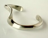 Vintage Native American Silver Cuff Bracelet