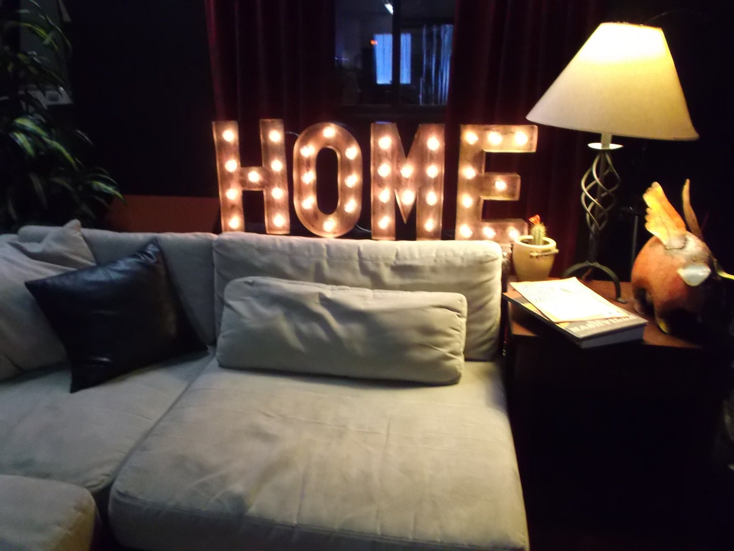 18 inch HOME sign