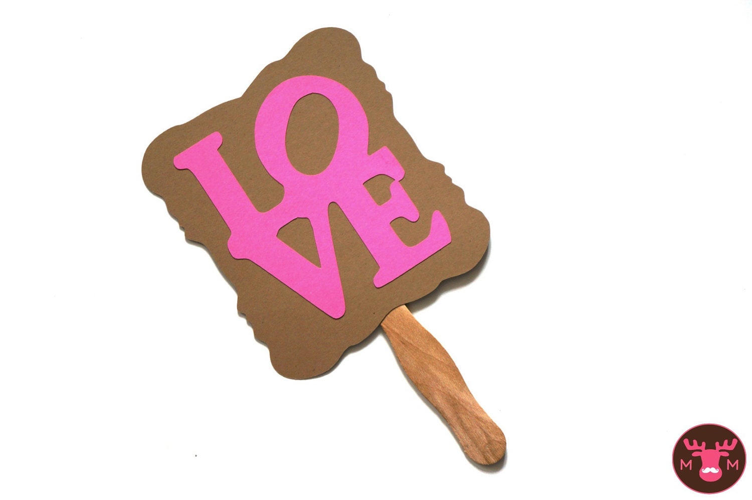 LOVE Wedding Engagement Sign - Wedding Photo Booth Props - Rustic Vintage Photo Props - you choose color