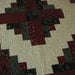 Log cabin table topper, wallhanging