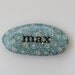 Hand painted pet memorial stone - large - made to order