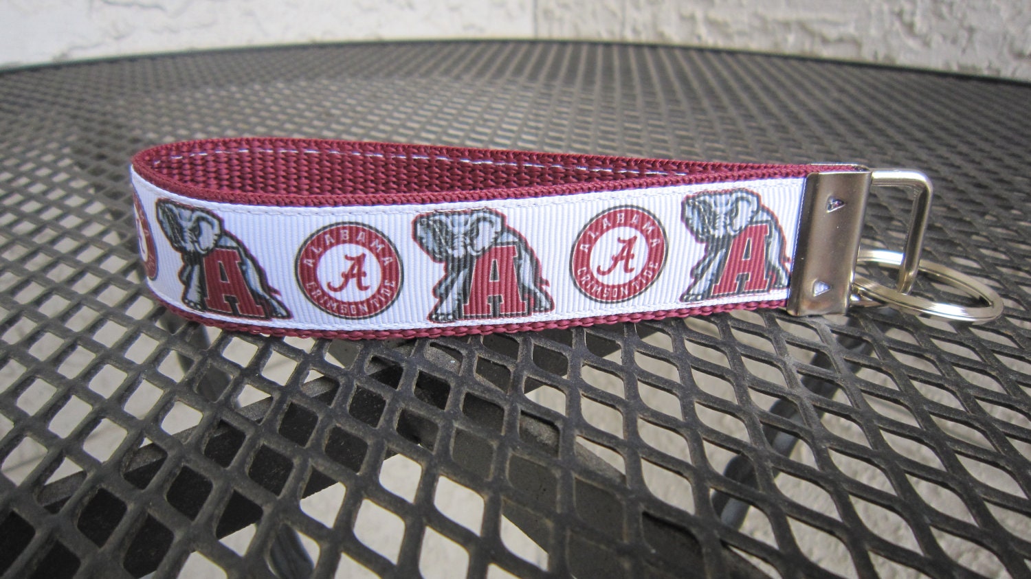 Alabama Crimson Tide Keychain Wristlet