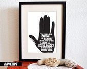 Isaiah 62:3. Crown of Beauty. 8x10 DIY Printable Christian Poster. PDF. Bible Verse.