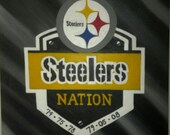 Custom Steelers Painting