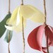 Wedding Backdrop Decoration - MADE TO ORDER handmade cotton flowers, wedding prop background, photo booth backdrop