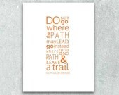 Emerson Wall Quote