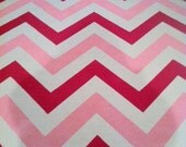 Chevron Rug, Pinks 6x8