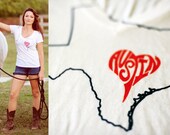 Love Austin.......Austin, TX red, white, and blue v-neck shirt