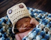 Aviator style hat