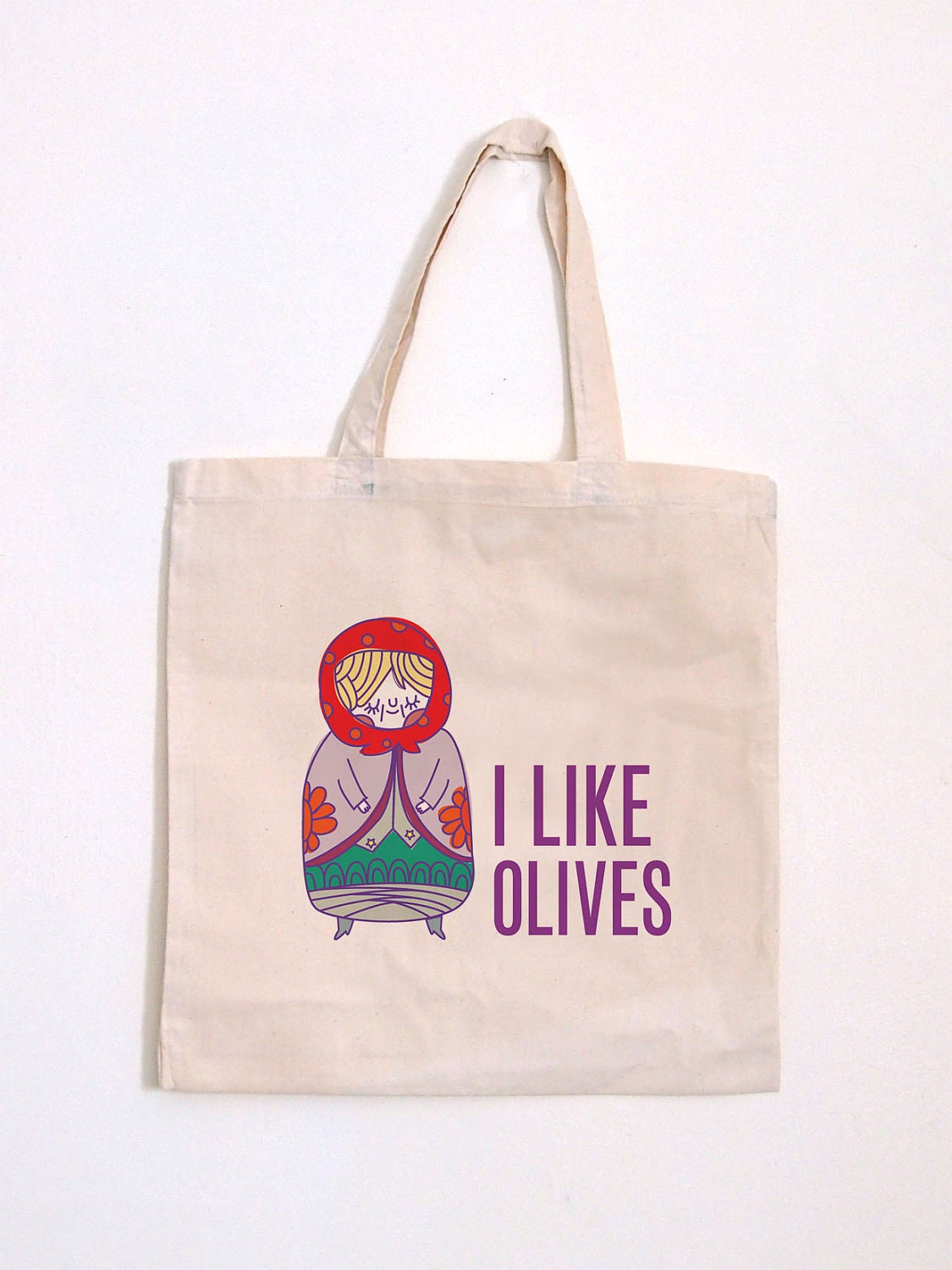I Like Olives Tote Bag //SUPER SALE//