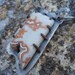Racing Heart, Mexican Lace Agate and Handmade Chain Necklace