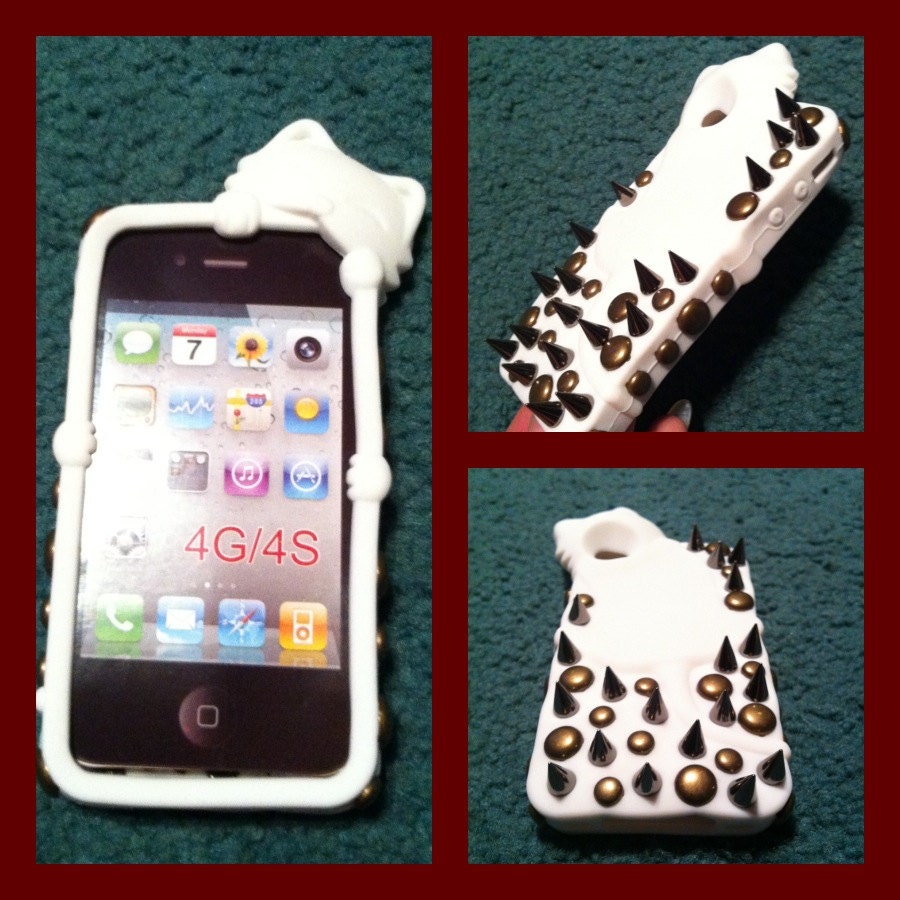 kitty spike iphone 4 case