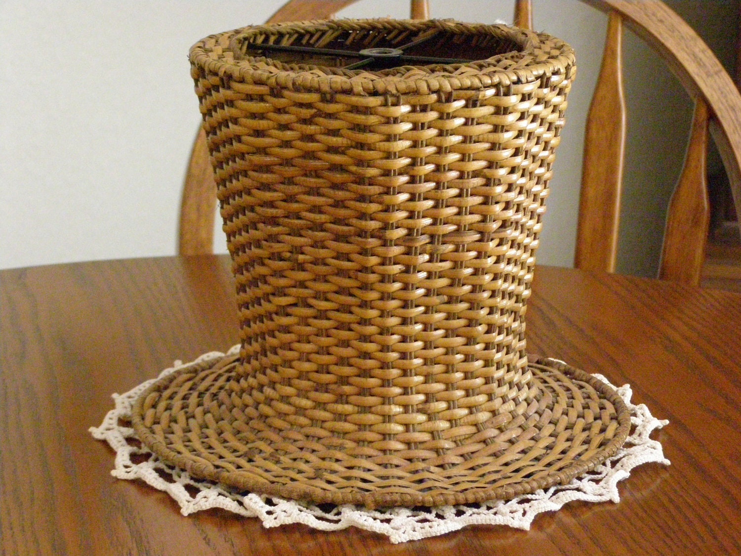 rattan lamp shade