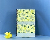 Username book and password book for computer websites with a linen cover design