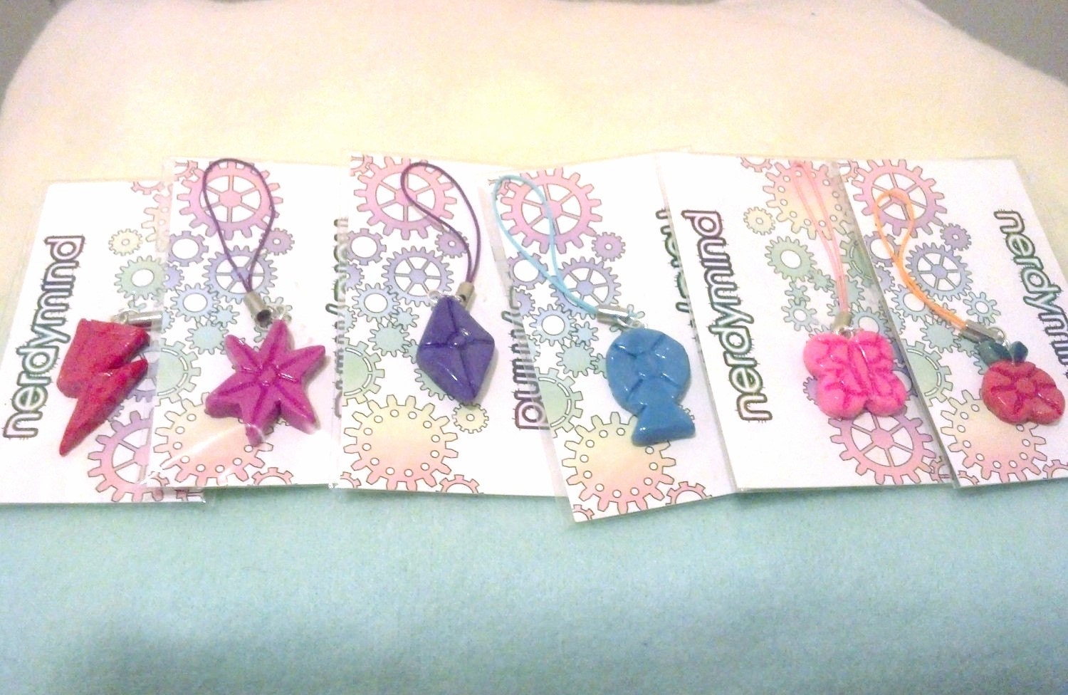Elements of Harmony Cell Charms Zipper Pulls