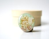 Cocktail Ring vintage floral rose wood ring wood jewelry floral shabby chic jewelry nature inspired jewelry for her eco friendly nature gift