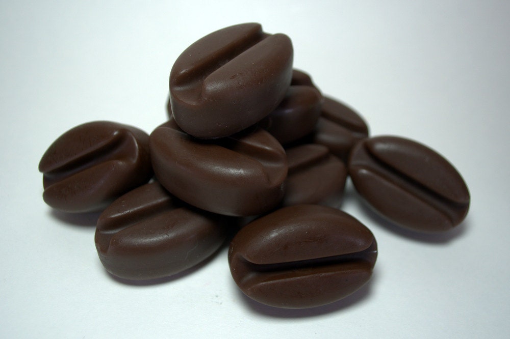 Coffee Bean Soaps Two Sets Coffeehouse Flavors Handmade Glycerin Soap