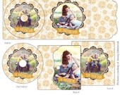 INSTANT DOWNLOAD  - Luxe Dvd Case and Dvd label - Chic days- E617