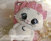 SWAROVSKI Sales - Bling Bling Iphone 5 / Samsung S3 phone case with elegant MARIE CAT