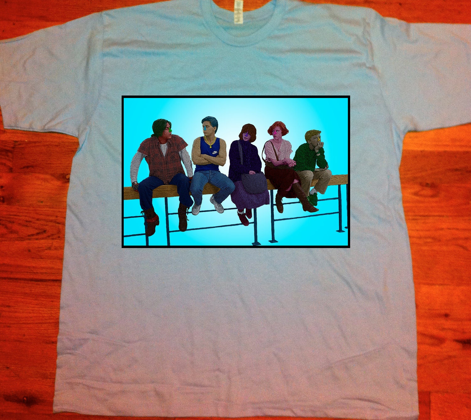 Breakfast Club Men's Alstyle Tee Shirt Culture Cloth Zinc Collection
