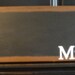 Custom Order Handpainted Sign Painted Frame Chalkboard Paint Teacher Name Sign Fancy Apple