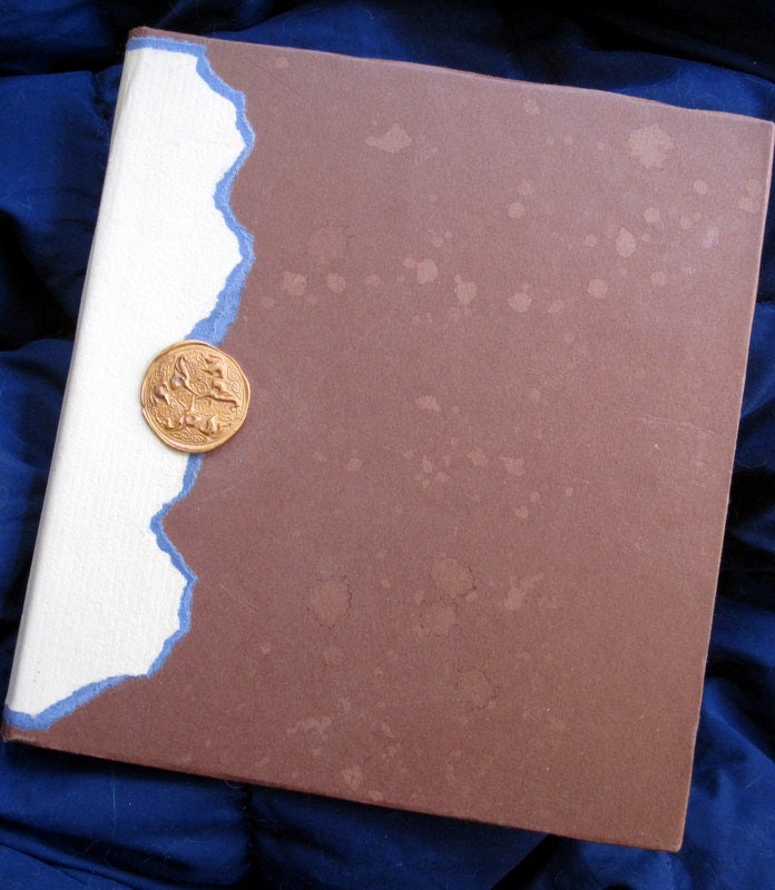 Hand-bound journal sketchbook
