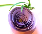 Single paper flowers - set of 10
