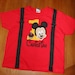 Personalized Mickey Mouse birthday shirt