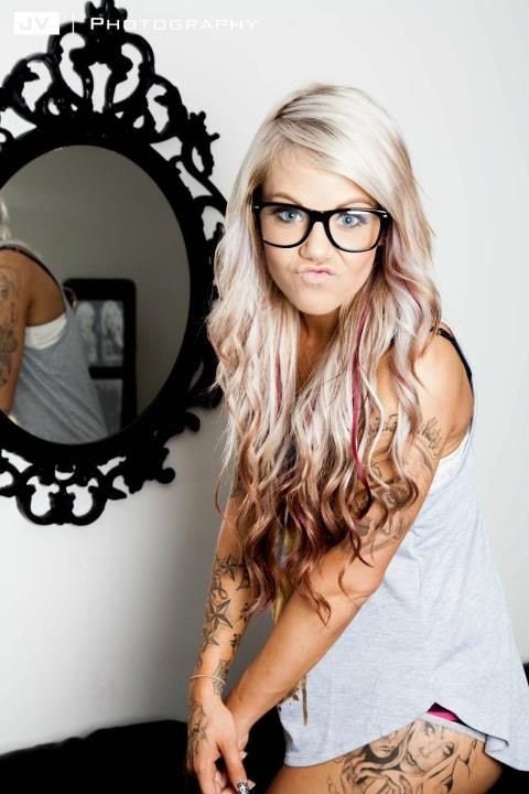 PENNY PLATINUM / burgundy copper burgundy ombre BLONDE hair / 18 inch long/ dip dye set/  human hair extensions/ clip-in hair wefts